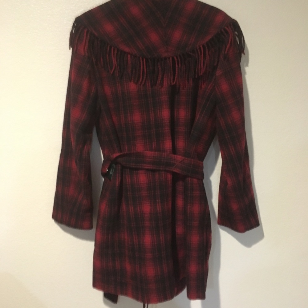 🎉Flash sale🎉only today Ralph Lauren coat Fringe wool blend - Picture 10 of 10